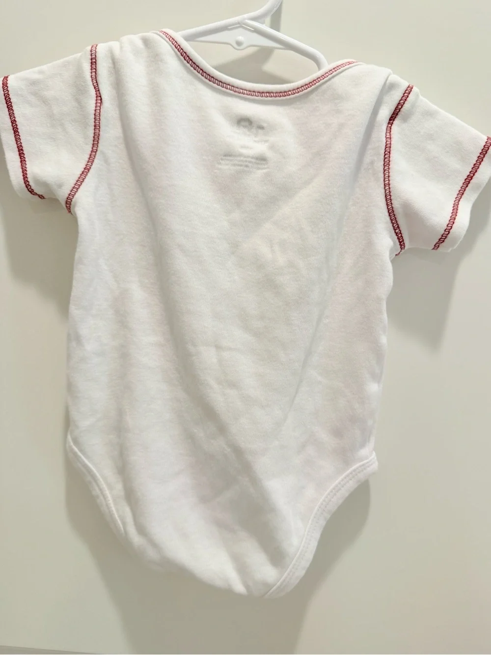 Oklahoma Sooners Infant Bodysuit Onesie 12 Months White Crimson Retro